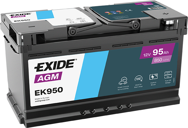 Exide EK950 AGM